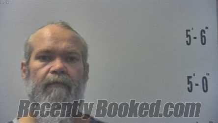 Booking photo from Pulaski County, Indiana