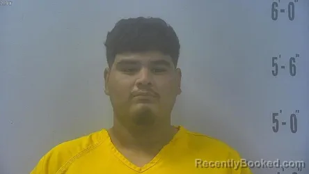 Mugshot of Marcos Rico booked in Pulaski County, Indiana on October 13, 2026