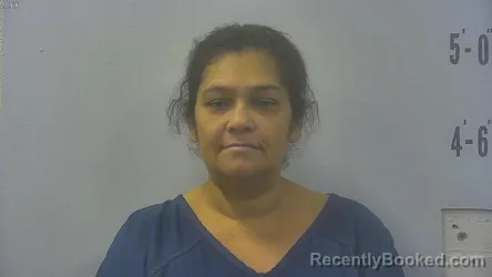 Mugshot of Sara Franco booked in Pulaski County, Indiana on October 9, 2026