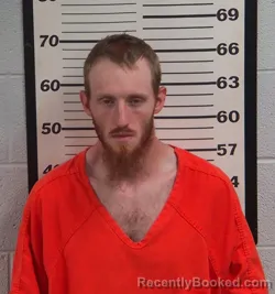 Mugshot of Joseph Cain Luker booked in Jackson County, North Carolina on August 29, 2026