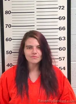 Mugshot of Brittany Caitlin Flannery booked in Jackson County, North Carolina on September 3, 2026