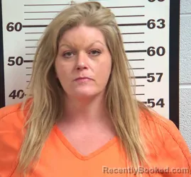 Mugshot of KIMBERLY ANN SANTY booked in Jackson County, North Carolina on April 6, 2026