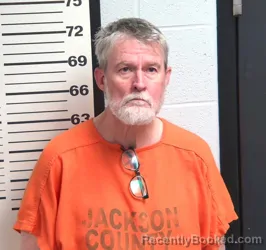 Mugshot of RICHARD RANDALL TYRE booked in Jackson County, North Carolina on March 18, 2026