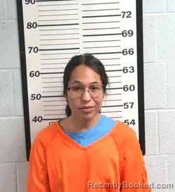 Mugshot of ALAINA BARNES booked in Jackson County, North Carolina on April 1, 2026