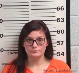 Mugshot of AMANDA NICOLE SHERRILL booked in Jackson County, North Carolina on April 25, 2026