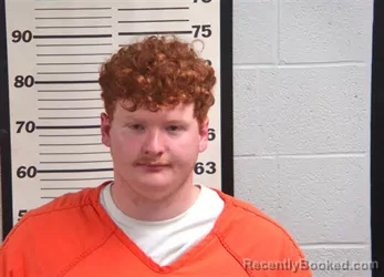 Mugshot of Rory Keegan Johnson booked in Jackson County, North Carolina on August 22, 2026