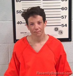 Mugshot of Victoria R Huggins booked in Jackson County, North Carolina on August 25, 2026