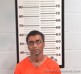 Mugshot of Hiteshkumar D Patel booked in Jackson County, North Carolina on September 14, 2026