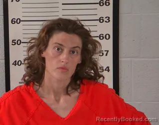 Mugshot of Christina Joy Toncic booked in Jackson County, North Carolina on October 3, 2026