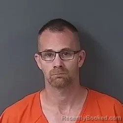 Mugshot of Kyle Evan Mcintosh booked in Putnam County, Indiana on August 6, 2026