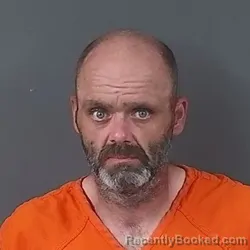 Mugshot of Dustin Allen Weddle booked in Putnam County, Indiana on July 8, 2026
