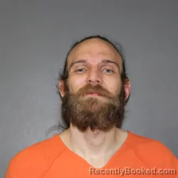 Mugshot of Keven Dale Crowe booked in Putnam County, Indiana on May 10, 2026