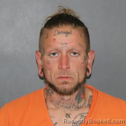 Mugshot of Michael Dwayne Thacker booked in Putnam County, Indiana on May 13, 2026