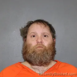 Mugshot of Joshua Dean Akins booked in Putnam County, Indiana on May 14, 2026