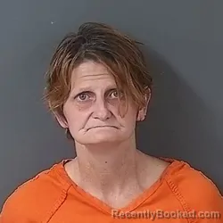 Mugshot of Tracy Lee Boehm booked in Putnam County, Indiana on September 15, 2026