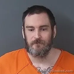 Mugshot of Charles Wesley Richard Powell booked in Putnam County, Indiana on September 29, 2026