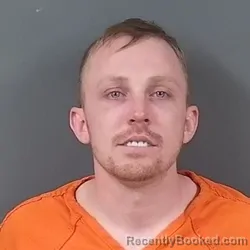 Mugshot of Zachary Lee Ruble booked in Putnam County, Indiana on March 22, 2026