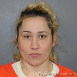 Mugshot of Danielle Nicole Querry booked in Putnam County, Indiana on April 26, 2026