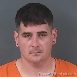 Mugshot of Joshua Allen Vanover booked in Putnam County, Indiana on April 3, 2026