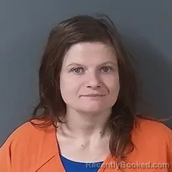 Mugshot of Kayla Lynn Coffey booked in Putnam County, Indiana on September 29, 2026