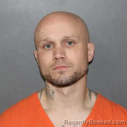 Mugshot of Nicholas Shane Ritz booked in Putnam County, Indiana on July 15, 2026