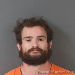 Mugshot of Devin Andrew Myers booked in Putnam County, Indiana on October 20, 2026