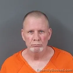 Mugshot of Danny Allen Dowty booked in Putnam County, Indiana on April 2, 2026