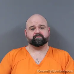 Mugshot of Eric James Adkins booked in Putnam County, Indiana on April 19, 2026