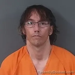 Mugshot of Matthew Ross Hubbard booked in Putnam County, Indiana on June 30, 2026