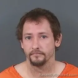 Mugshot of Nathan Andrew Goens booked in Putnam County, Indiana on March 31, 2026