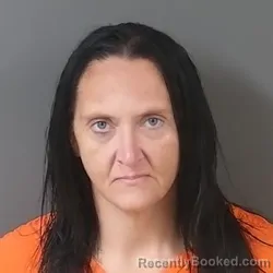 Mugshot of Amanda Lynn Hellis booked in Putnam County, Indiana on October 21, 2026