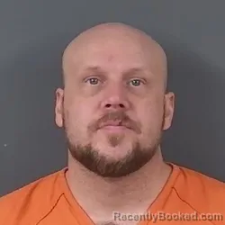 Mugshot of Stephen Hedge booked in Putnam County, Indiana on March 18, 2026