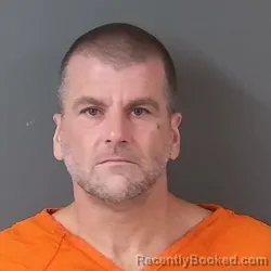 Mugshot of Jordan Stewart Adams booked in Putnam County, Indiana on September 7, 2026