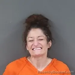 Mugshot of Carolyn Briscoe booked in Putnam County, Indiana on April 13, 2026