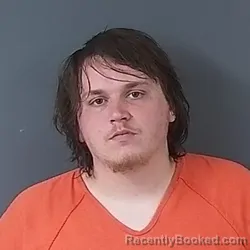 Mugshot of Luke Timothy Maxwell booked in Putnam County, Indiana on August 20, 2026