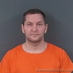 Mugshot of Daniel Stephan Roach booked in Putnam County, Indiana on June 16, 2026