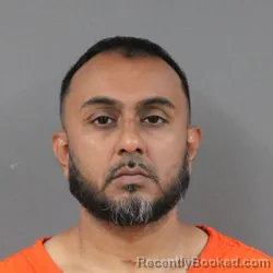 Mugshot of Ravi Bharat Jani booked in Putnam County, Indiana on June 23, 2026