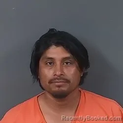 Mugshot of Carlos Enrique Lopez booked in Putnam County, Indiana on July 8, 2026