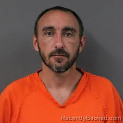 Mugshot of Derek Scott Beaman booked in Putnam County, Indiana on July 9, 2026