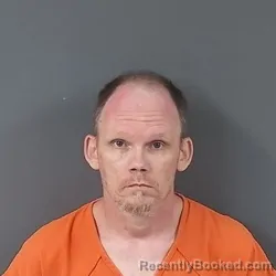 Mugshot of William Edward Sparks booked in Putnam County, Indiana on July 10, 2026