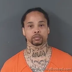 Mugshot of Brandon Marlon Carter booked in Putnam County, Indiana on July 13, 2026
