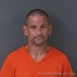 Mugshot of Roger Dean-Russel Hinton booked in Putnam County, Indiana on July 28, 2026