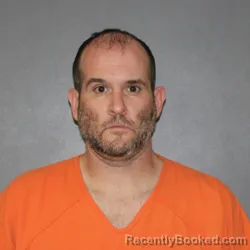 Mugshot of Ryan Lee Freeland booked in Putnam County, Indiana on August 6, 2026