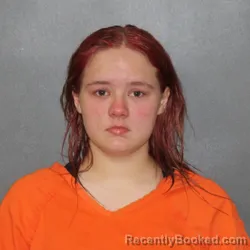 Mugshot of Kalina Jade Copeland booked in Putnam County, Indiana on August 7, 2026