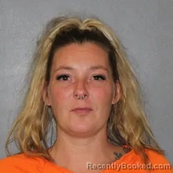 Mugshot of Sierra Loraine Miller booked in Putnam County, Indiana on August 20, 2026