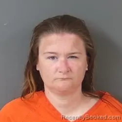 Mugshot of Alicia Marie Mccoy booked in Putnam County, Indiana on August 23, 2026