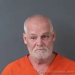 Mugshot of Garland Eugene Pinkston booked in Putnam County, Indiana on September 15, 2026
