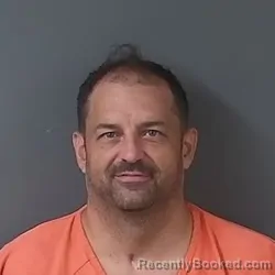 Mugshot of Richard James Branam booked in Putnam County, Indiana on October 5, 2026