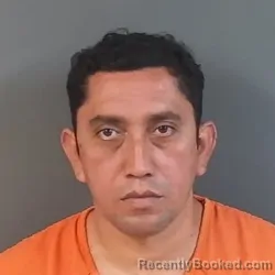 Mugshot of Otoniel Herrera Lopez booked in Putnam County, Indiana on October 26, 2026