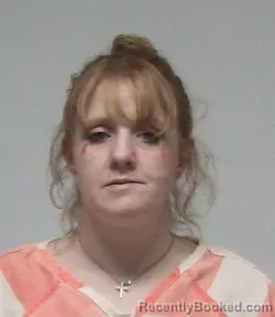 Mugshot of BRIANNA RENAY DAVIS booked in Rush County, Indiana on April 22, 2026